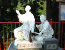 第六番「壺阪寺」お里・沢市の像