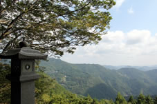 焼山寺参道からの眺め