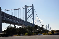 四国遍路の旅は、瀬戸大橋を渡って 香川県坂出市へ