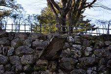 石樋（高知は、雨の多い土地柄であり、高知城には排水のための様々な工夫が見られる。）