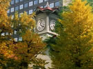 秋の札幌時計台