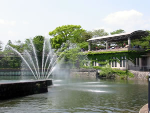 琵琶湖疎水記念館の噴水