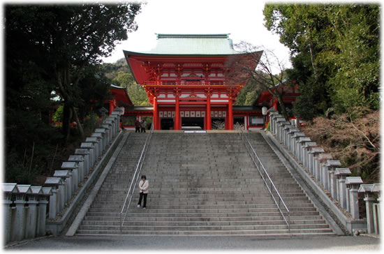 近江神宮「楼門」