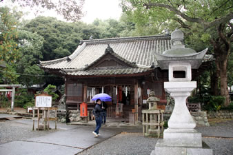 地震の神様を祀る「細江神社」