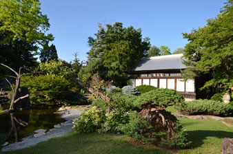 日本庭園「真正閣」