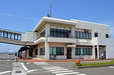 太平洋フェリー仙台港フェリーターミナル。