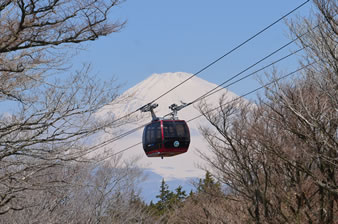 富士山を眺めながら、大自然のパワーを感じて絶景を満喫。