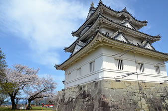 宇和島城は、日本で12例しか残っていない現存天守の城。
