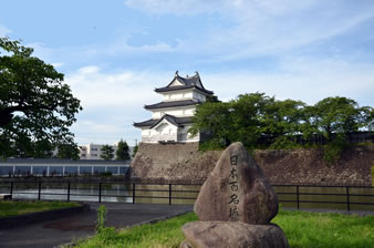 日本100名城にも選ばれている「新発田城」